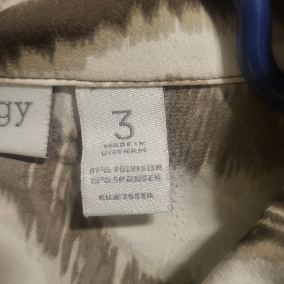 Zenergy By Chico's Light Weight Full‎ Zip Jacket Size 3/XL - Picture 3 of 8